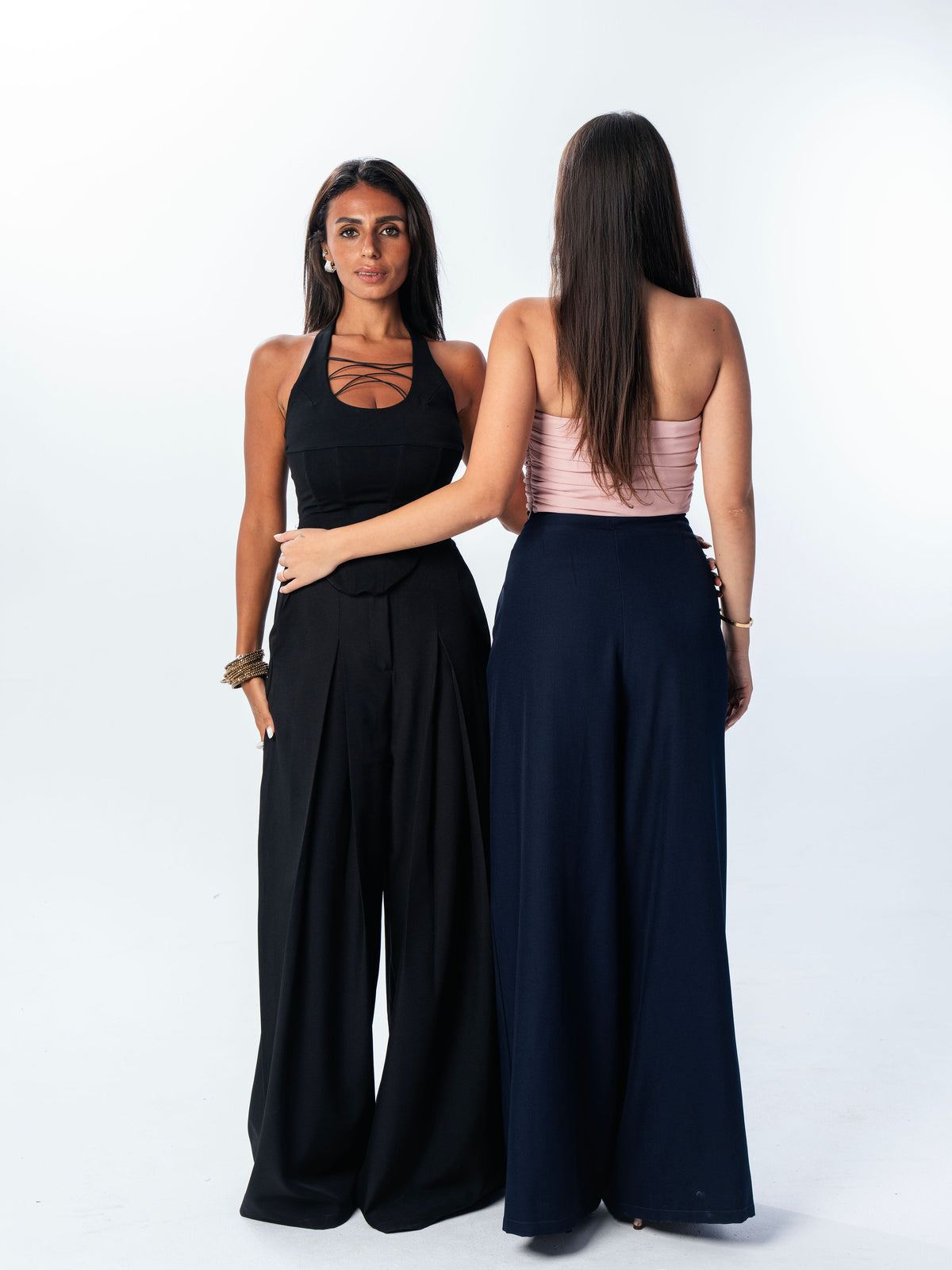 The pleated trouser